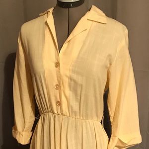 50’s style dress shirt dress